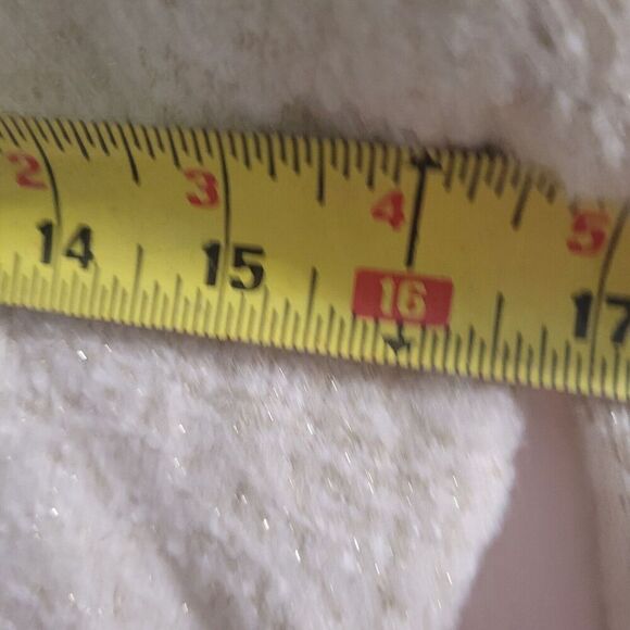 J McLaughlin Sweater Women's XS Alpaca Merino Wool Blend Metallic Thread Fringe - Picture 7 of 7